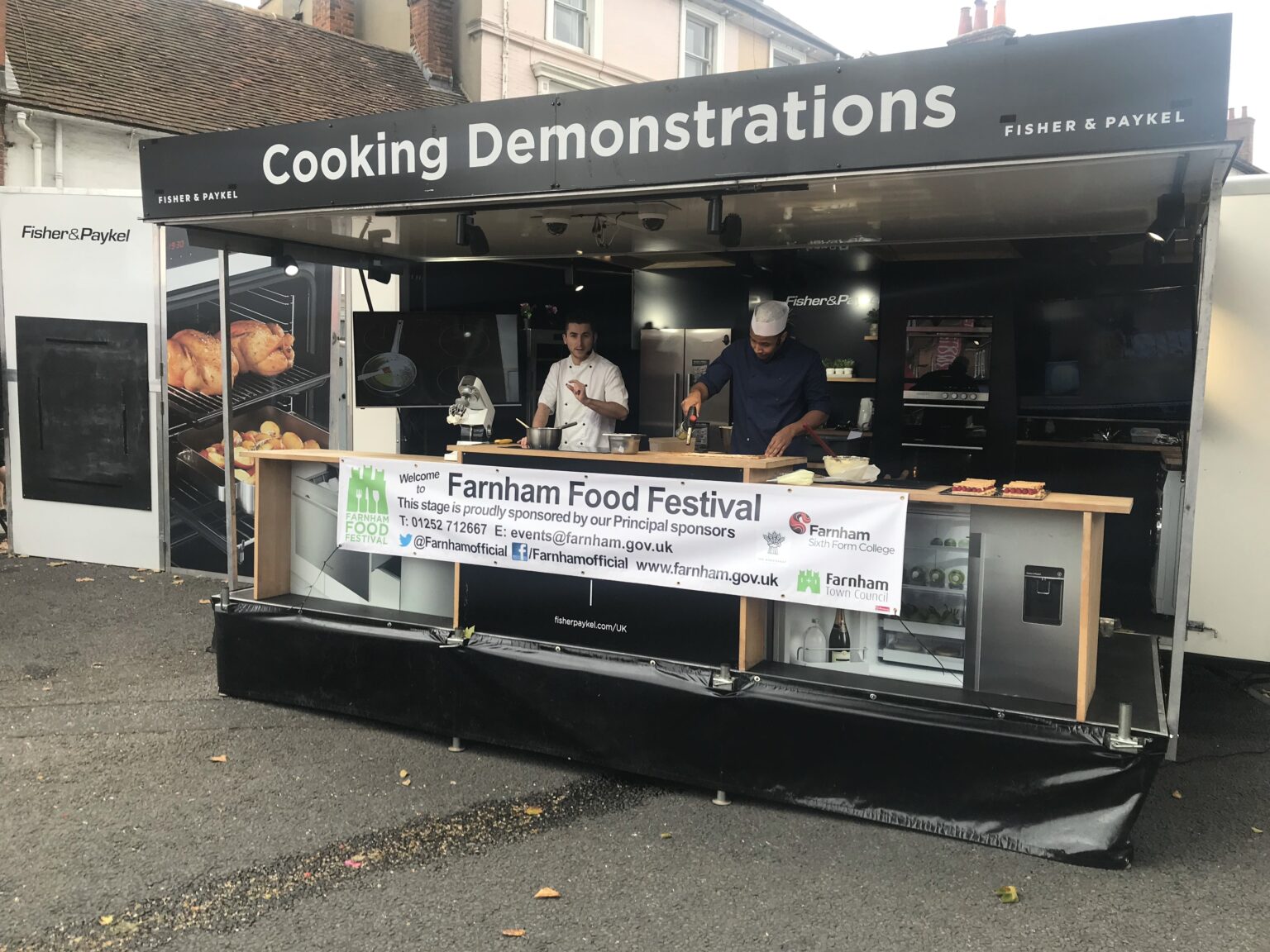 Farnham Food Festival 2021 Heidi bakery coffee shops in Berkshire, Surrey and Hampshire